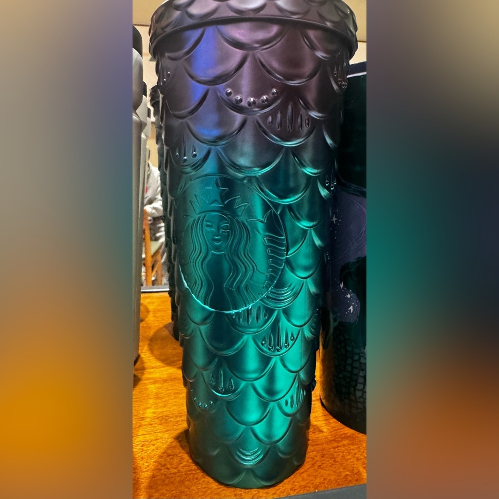 Starbucks Green Mermaid Tumbler